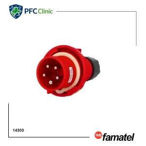 خرید پلاگ 5 پین 32 آمپر IP67 فاماتل | سوکت صنعتی Famatel