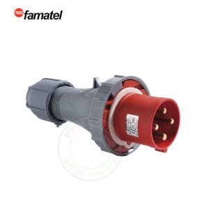سوکت 63 آمپر سه فاز 4 پین 14304 فاماتل Famatel