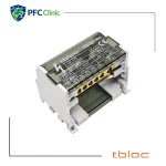 ترمینال توزیع رعد TDB2×8‑80A | دو پل ۸۰ آمپر