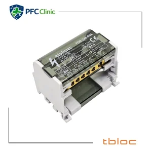 ترمینال توزیع رعد TDB2×8‑80A | دو پل ۸۰ آمپر