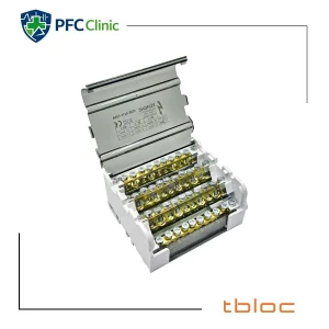 ترمینال توزیع چهار پل 125 آمپر رعد TDB4×11‑125A