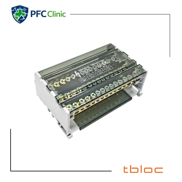 ترمینال توزیع رعد TDB4×15‑125A | چهار پل 125 آمپر