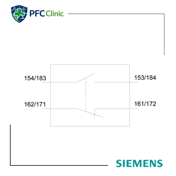 کنتاکت کمکی زیمنس 1NO+1NC مدل 3MH7911-0CL10
