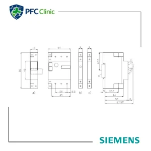 کلید حرارتی زیمنس مدل 3MV8100-0MP00