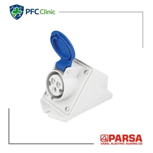 پریز روکار 16×3 پارسا مدل 400 | IP44