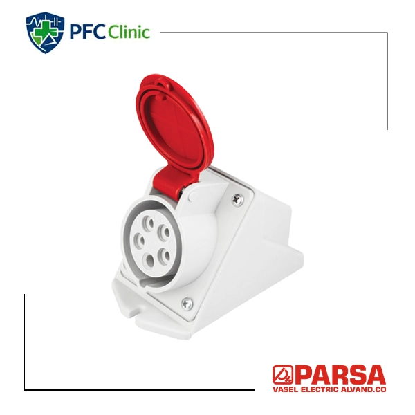 پریز روکار 16×4 پارسا مدل 410 | IP44