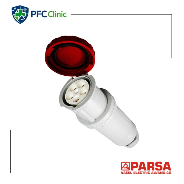 پریز سیار صنعتی 125×5 پارسا مدل 940 | IP66