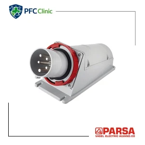 شاخه صنعتی روکار 125 آمپر 5 پین پارسا مدل 995 | IP66