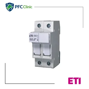 پایه فیوز 10×38 ETI دو پل مدل VLC 10 کد 002543100