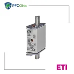 فیوز کاردی NH00 ETI مدل NV00C جریان 100 آمپر کد 4181214