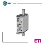 فیوز کاردی NH00 ETI مدل NV00C جریان 100 آمپر کد 4181214