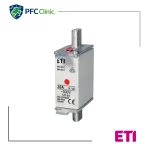 فیوز کاردی NH00 ETI مدل NV00C جریان 35 آمپر