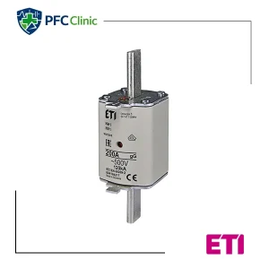 فیوز کاردی NH1 مدل 4184217 جریان 200 آمپر ETI