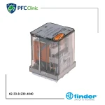 رله 3 کنتاکت 16 آمپر 230VAC فیندر مدل 62.33.8.230.4040 | رله صنعتی Finder