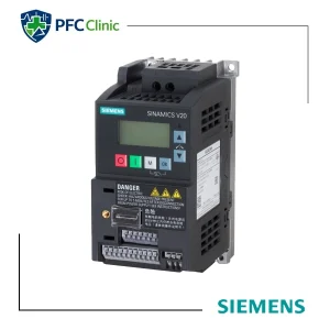 اینورتر تکفاز زیمنس SINAMICS V20 توان 0.55 کیلووات مدل 6SL3210-5BB15-5UV1