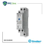 تایمر ریلی فیندر مدل 800102400000 (ولتاژ 12–240V AC/DC – تک کنتاکت – 16 آمپر)
