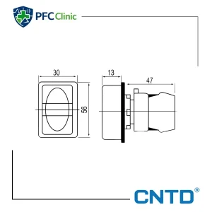 شستی استارت استاپ CNTD مدل C2PID