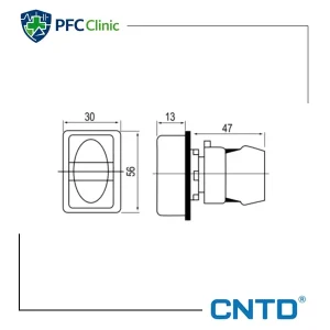 شستی دوبل ساده CNTD مدل C2PND