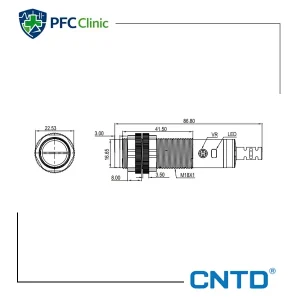سنسور نوری مدل CGY18E-D30PC