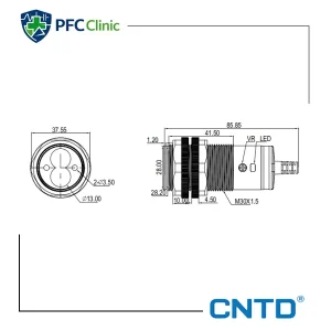 سنسور نوری PNP مدل CGY30E-D70PC
