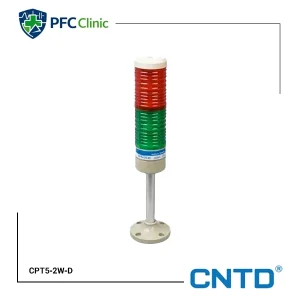 چراغ آلارم دو طبقه چشمک زن مدل CPT5-2W-D برند CNTD