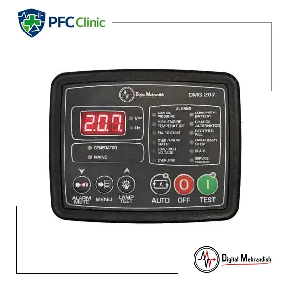 برد کنترل دیزل ژنراتور DMG-207