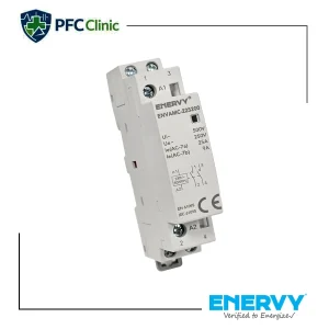 کنتاکتور ماژولار تکفاز 25 آمپر 𝑂2NO (کد: ENVAMC-225200)