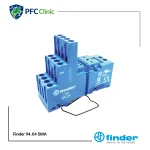 سوکت رله فیندر Finder 94.04 SMA | سوکت 14 پایه با نگهدارنده فلزی برای رله سری 55