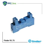 سوکت رله فیندر مدل Finder 95.75 | خرید سوکت رله صنعتی فیندر