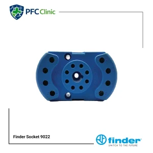 سوکت فیندر Finder 90.22 | سوکت 8 پایه مناسب رله سری 60.12 فیندر