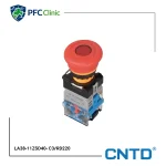 شستی قارچی قفل شو چراغدار 220 ولت CNTD