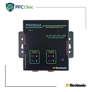 مبدل USB به سریال RS232 دو پورته مدل PH232Ux2