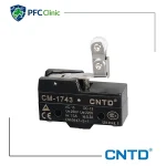 میکروسوئیچ زبانه کوتاه قرقره دار تاشو CM-1743