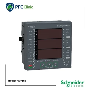 پاورمتر اشنایدر PM2120 | اندازه‌گیری هارمونیک تا مرتبه 15 با RS485 و نمایشگر LED