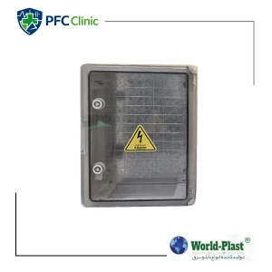 تابلو فیوز پلاستیکی ABS سایز 200×300 درب شفاف World Plast | خرید و قیمت