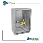 خرید تابلو فیوز پلاستیکی ABS 250×350 درب شفاف World Plast | بهترین قیمت و مشخصات فنی