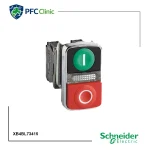 شستی استارت استوپ دوبل فلزی اشنایدر الکتریک 1NO+1NC