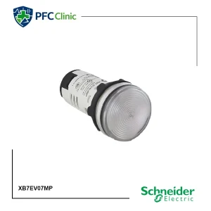 چراغ سیگنال اشنایدر سفید باکالیت مدل Schneider XB7EV07MP