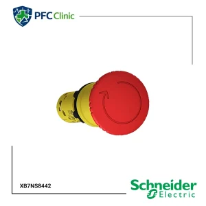 خرید شستی امرجنسی قارچی قفل‌شونده اشنایدر XB7NS8442 سری Harmony | قیمت در سایت PFC Clinic