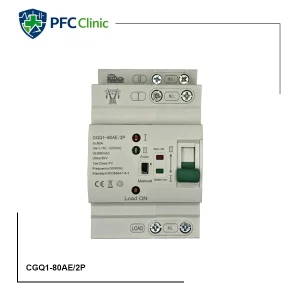 کلید چنج اور 80 آمپر دو پل CGQ1-80AE.2P
