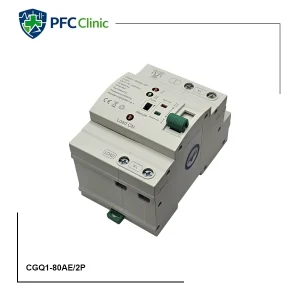 کلید چنج اور 80 آمپر دو پل CGQ1-80AE.2P