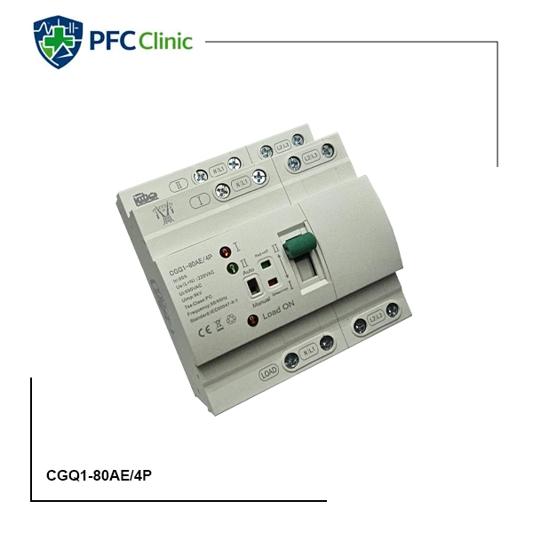 کلید چنج اور 4 پل CGQ1-80AE.4P