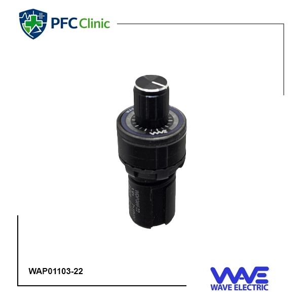 پتانسیومتر آنالوگ 10K اهم Wave Electric مدل WAP01103-22