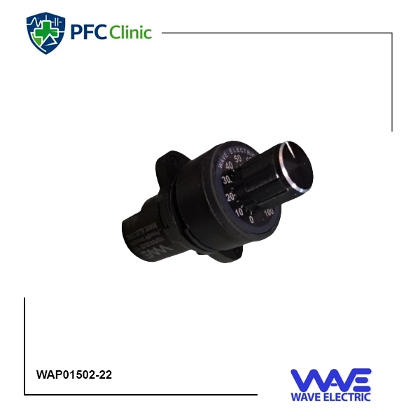 پتانسیومتر آنالوگ 5K اهم Wave Electric مدل WAP01502-22 | بررسی فنی و خرید از PFC Clinic