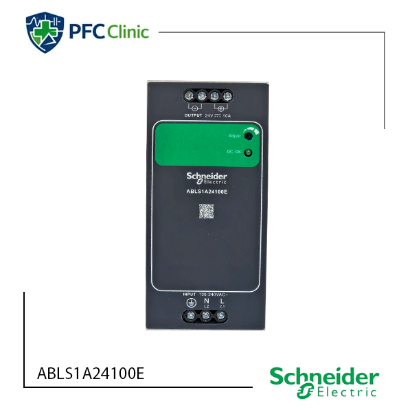 منبع تغذیه سوئیچینگ اشنایدر 24 ولت 10 آمپر ABLS1A24100E