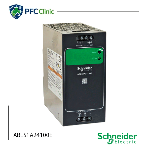 منبع تغذیه سوئیچینگ اشنایدر 24 ولت 10 آمپر ABLS1A24100E