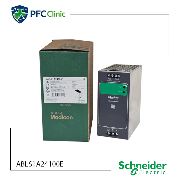 منبع تغذیه سوئیچینگ اشنایدر 24 ولت 10 آمپر ABLS1A24100E